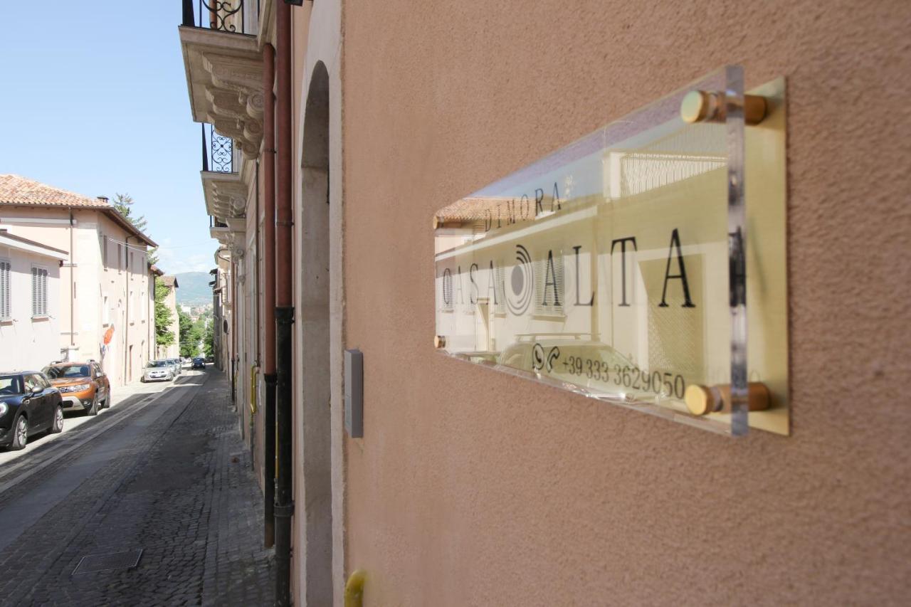 Casa Alta Hotel L'Aquila Bagian luar foto